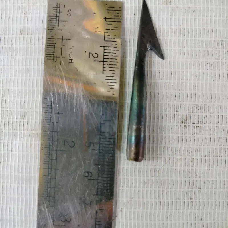 Piarik Ikan Tradisional Bahan Besi 6 Inch Lubang Belakang 4mm 1