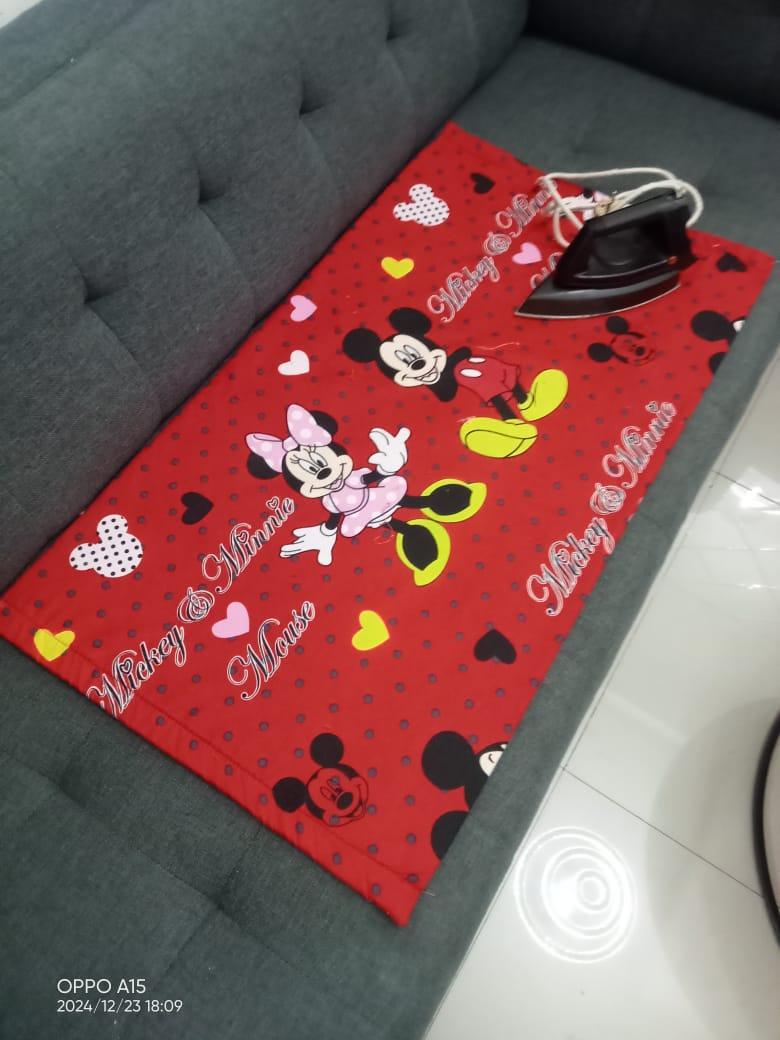Product Introduction of Alas setrika anti lengket karakter daswol ukuran panjang 90cm lebar 50cm 13