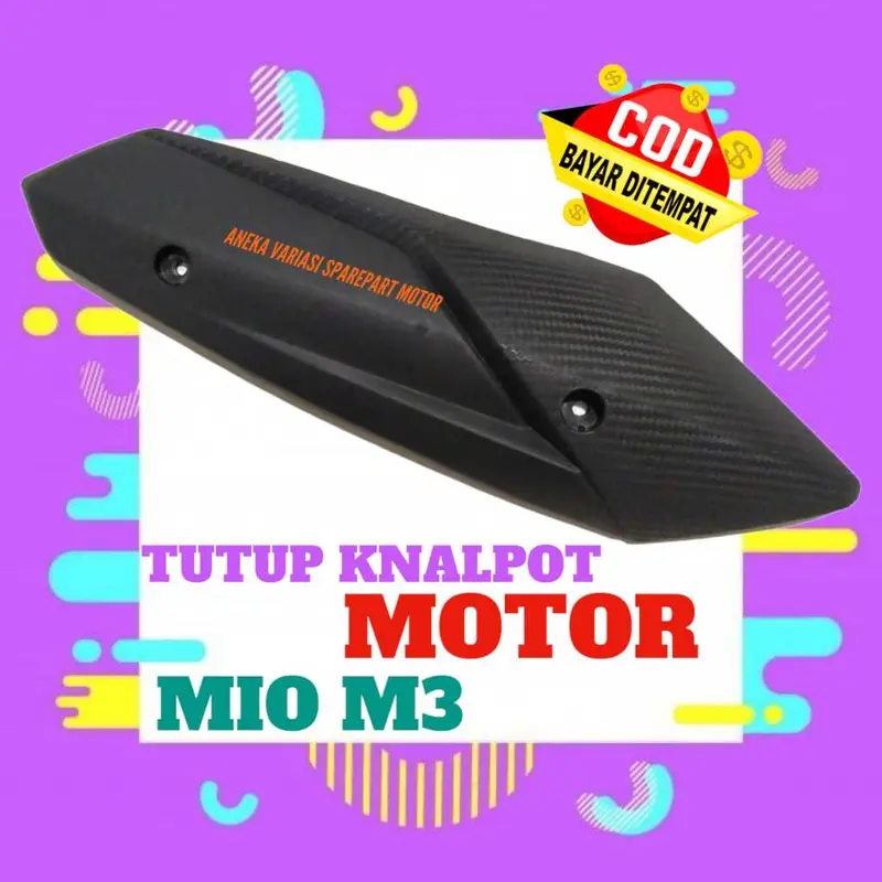 TUTUP KNALPOT MOTOR YMH LENGKAP 7