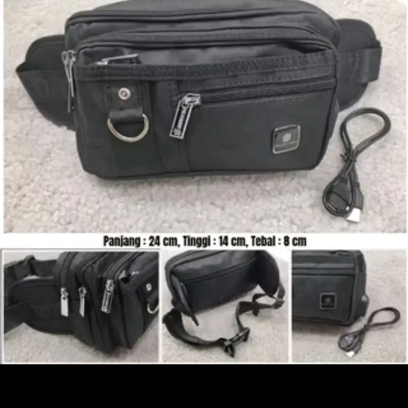 Tas selempang polo Danny Multifungsi tas Pinggang Original tas selempang tas pinggang wanita/pria 5