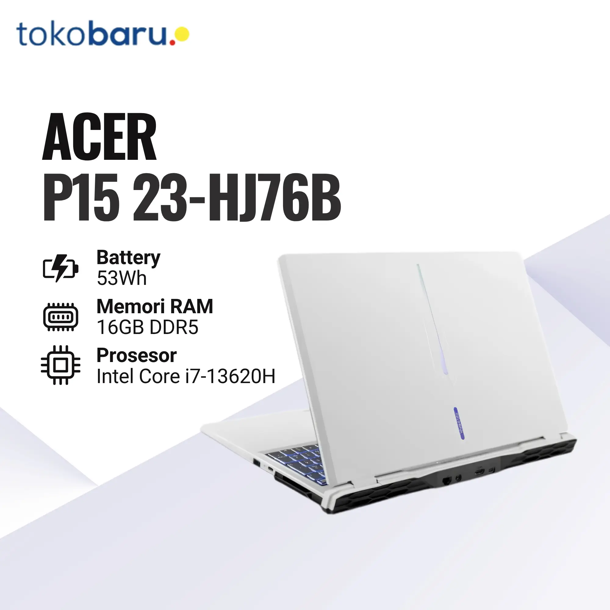 Colorful EVOL P15 HJ76B-W/G - Core i7-13620H RAM 16GB