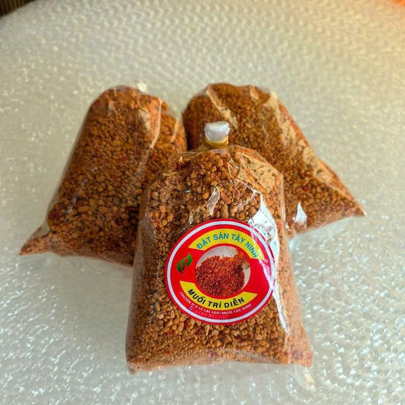 Muối Tây Ninh combo 3 bịch 1.5kg ..90k hạt to muối giòn.. ăn trái cây