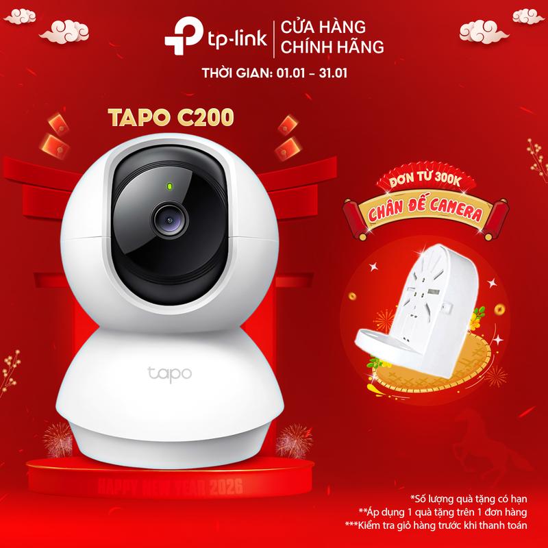  Camera Wifi TP-Link Tapo C200  TC71  C211  C220  C202  C212  C222 Full HD 2MP 3MP 2K QHD Quay Quét 360 độ Giám Sát 