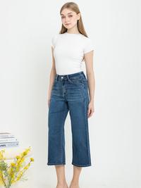 Gambar Ready Stok 2023 Celana Jeans Kulot Pinggang Karet 7/8 C117 CAP - 27 dari Sisters Fashion Group Kota Administrasi Jakarta Utara 3 Tokopedia