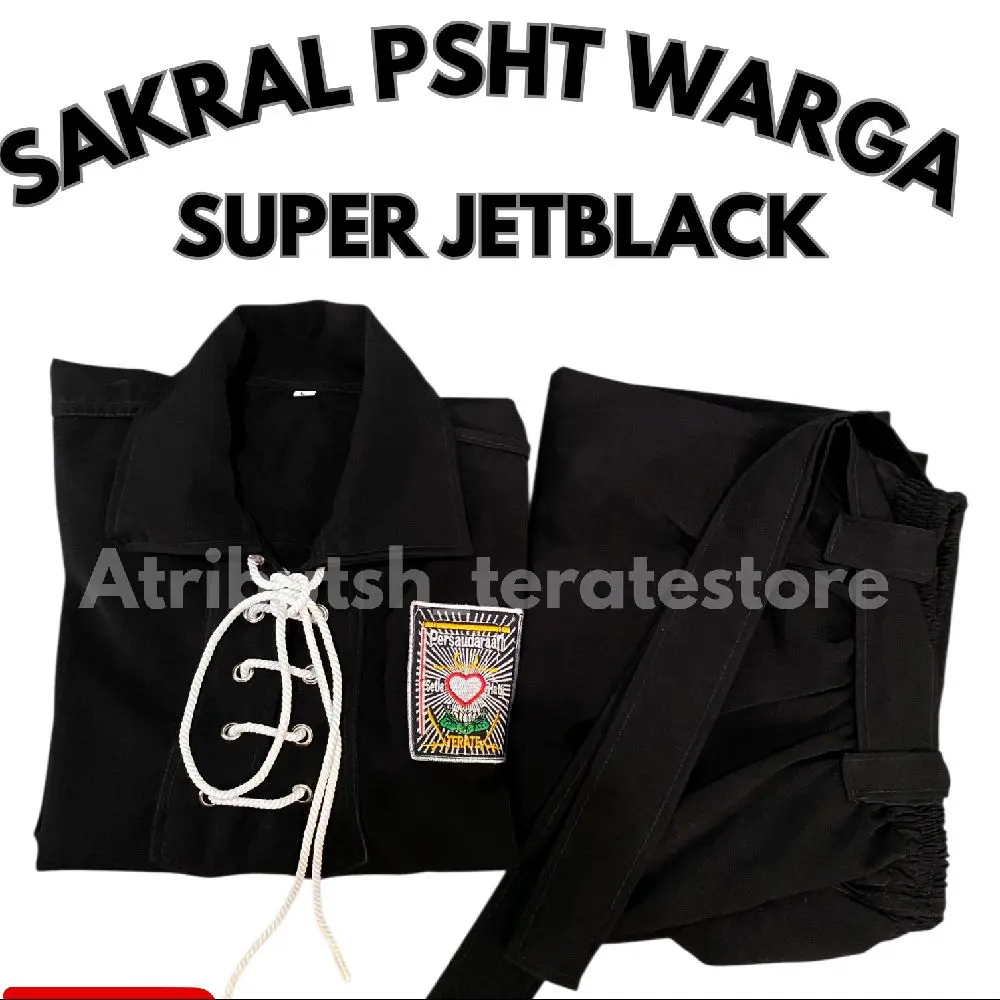 SAKRAL WARGA PSHT SUPER JETBLACK ORIGINAL