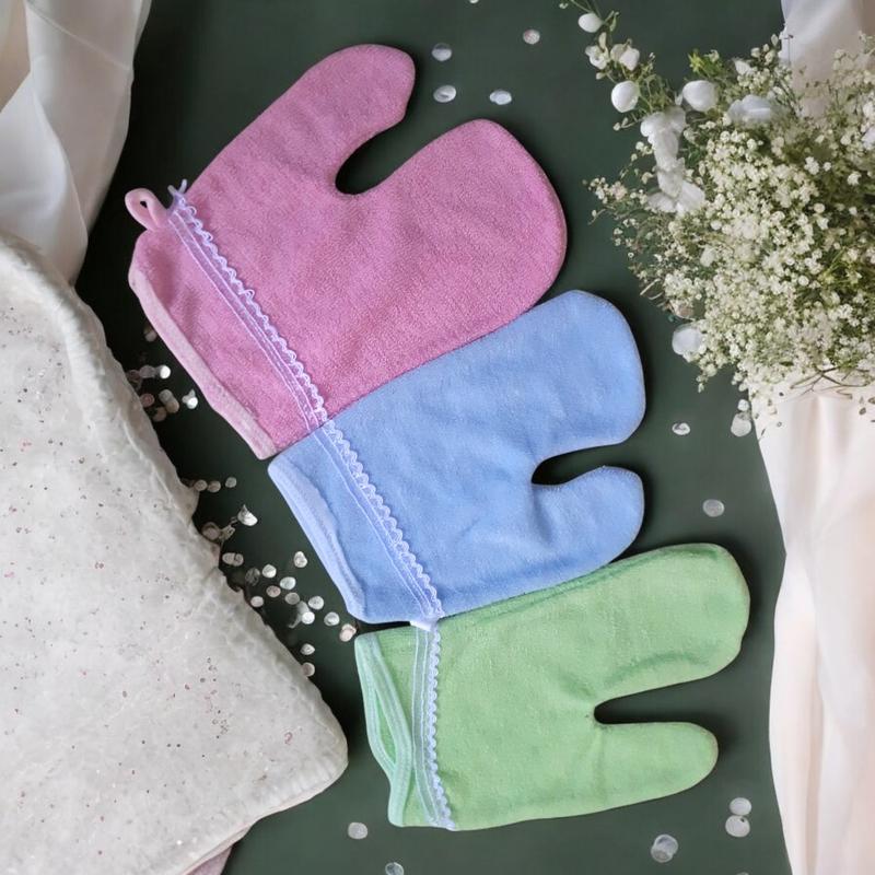 Product Introduction of Baby Bornshop - Promo Sale 3 pcs Washlap Bayi Model jari 28