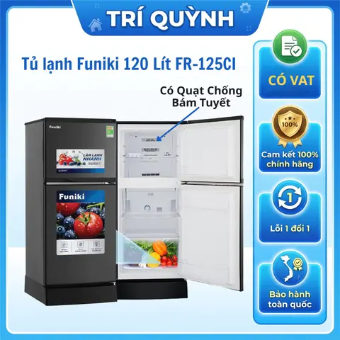 TỦ LẠNH FUNIKI 120 LÍT MÃ FR-125Ci