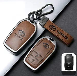 Case Cover Sarung Kunci Remote Smartkey Logam TOYOTA INNOVA REBORN VENTURER ZENIX TYPE G V PREMIUM