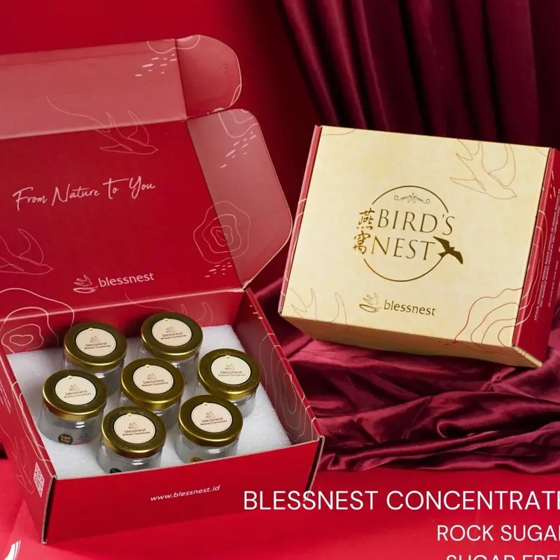 Minuman sarang burung Blessnest concetrate 6/8/10/12 botol x 100ML