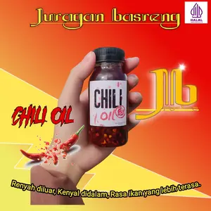 Chili Oil JB Minyak Cabe Pedas Gurihnya Berasa 80ml Bahan Makanan Sambal