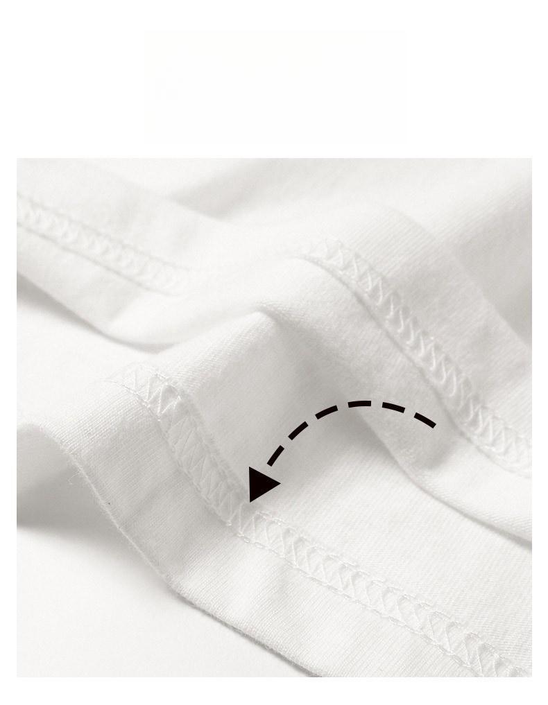 Product Introduction of Áo thun nam nữ cổ tròn mới xu hướng mùa hè tay ngắn dáng rộng 100% cotton, áo thun in hình âm nhạc, quần áo nặng nề cỡ lớn cho cặp đôi cao cấp mùa hè H-1379. 16