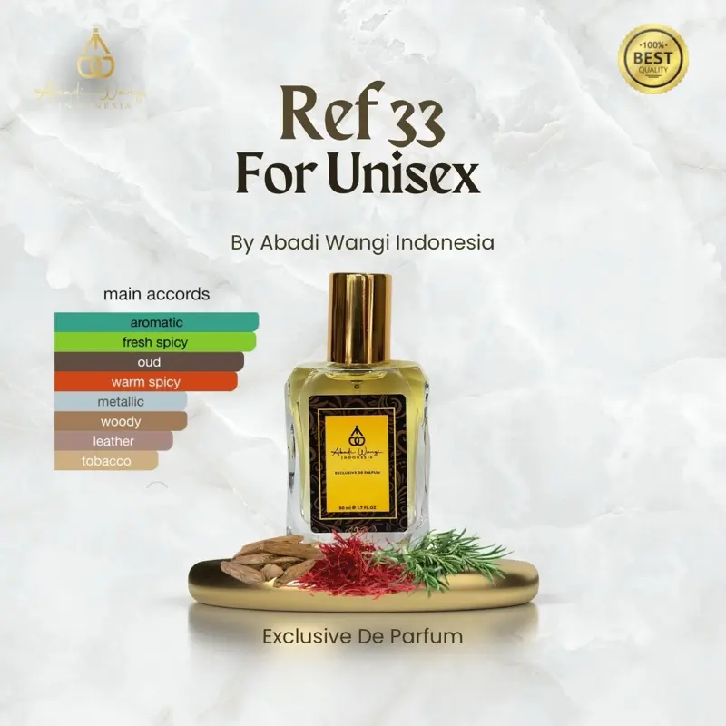 56 REF 33 PARFUM FOR MAN AND WOMEN 50 ML WANGI Default