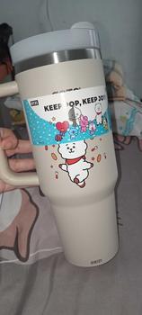 Product Review of Goto [COD] K-Joy X BT21 Tumbler Tahan Dingin Panas Botol Tempat Minum Aesthetic 1.2L from T**i a**a w**a 3