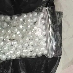 Mutiara Ringan ABS Lubang 20gr - Mutiara Monte ABS 20gr - Manik Monte Pearl Murah