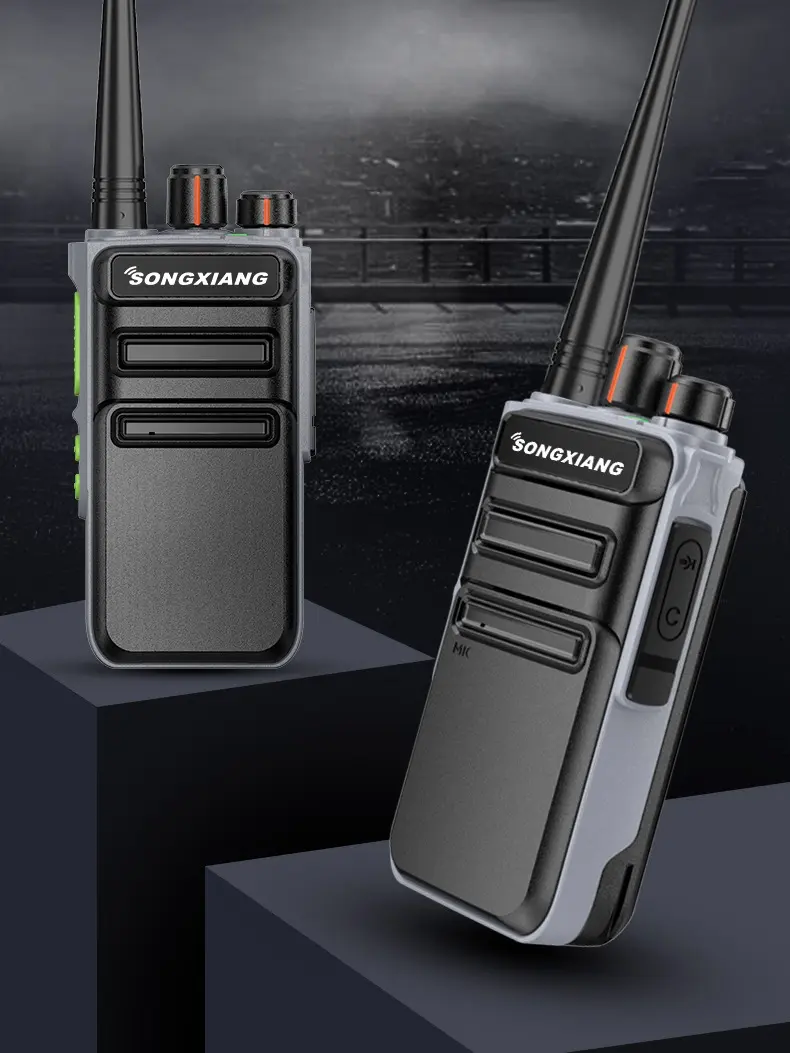 MORQTOLA R58-1 Walkie Talkie Jarak Jauh 3km 3800 mAh Handy Talkie HT Tahan Air Tahan Debu
