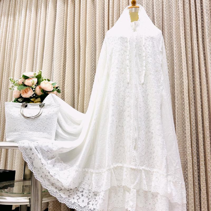 Mukena Naumira Katun Pololinen Premium 1