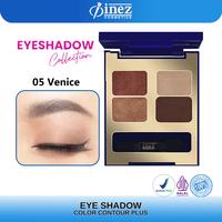 Gambar INEZ Eyeshadow Collection Venice 05 Eye Shadow Palette Mata 4 Warna Natural dengan UV Protection & Shimmer Finish dari INEZ Official Store Kota Palembang 1 Tokopedia