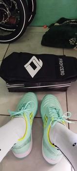 Product Review of Fromzero - Sepatu Futsal Starkia Revolted IN Aqua Stabilo from r**5 2