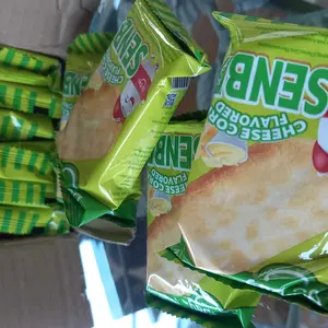 【Terjual 100 Ribu+】GoDay Senbei Keju Jagung 10pcs Kreker Beras Renyah Gurih Produk Baru Tanpa Gorengan Halal Cemilan Anak & Keluarga