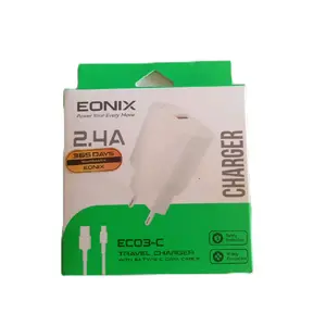 CHARGER EONIX TYPE C 2.4 A DAN TYPE C untuk Perjalanan