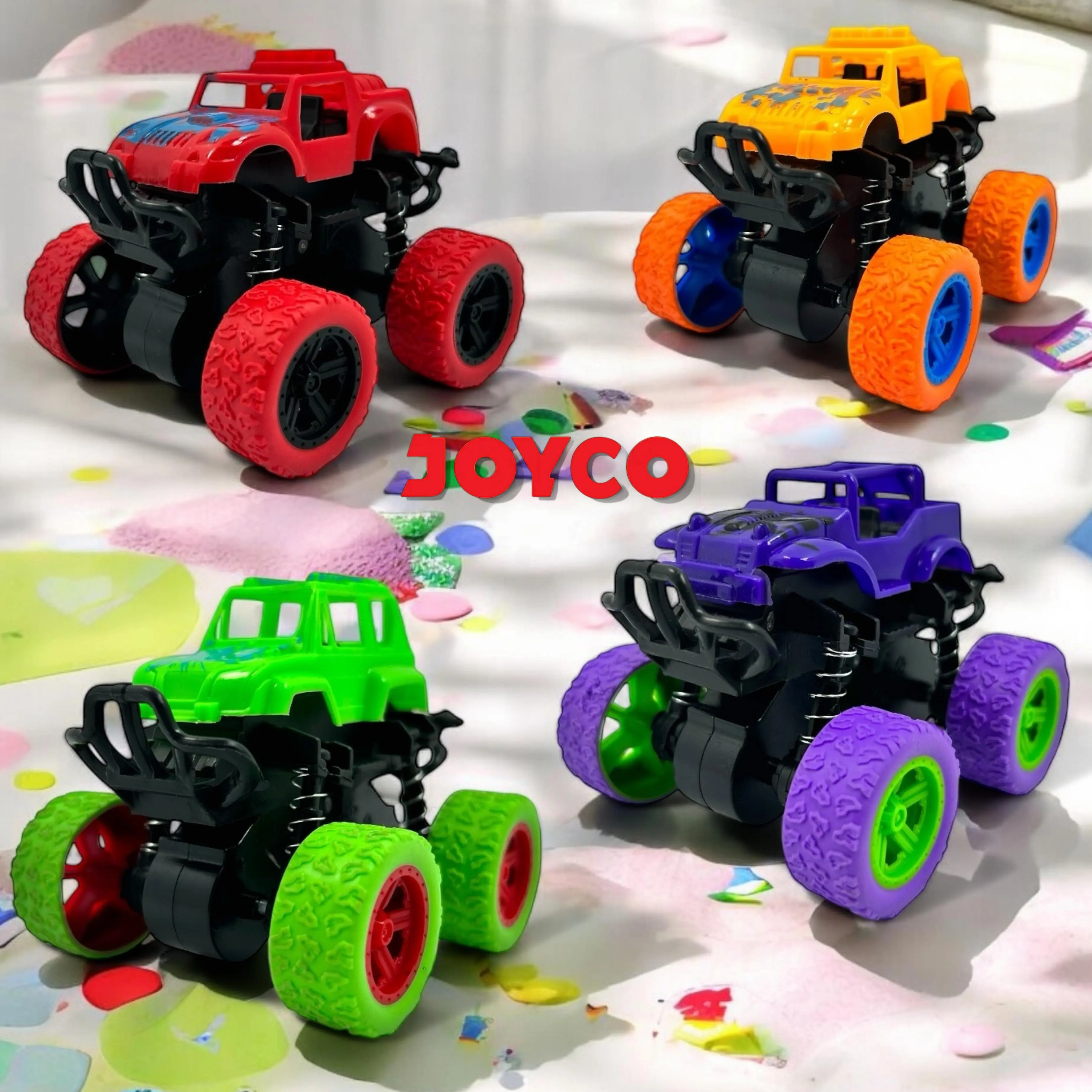 Mainan Anak Mobil  Monster Zap Mainan Mobil Jip anak Off Road 4 Drive Inertial Monster Zap Jip Off Road 4 Drive 360 Derajat