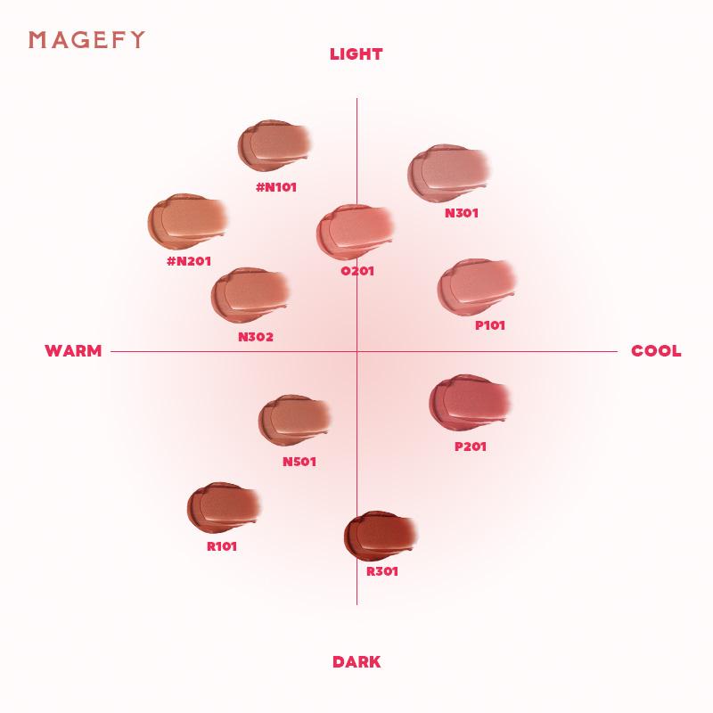 [Trending]  MAGEFY Velvety Clay - Airy Blur Velvet Tint – Tekstur Ringan Seperti Awan, Warna Intens, Melembapkan & Tidak Bikin Kering Sepanjang Hari