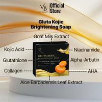 Gambar Viv Beauty Gluta Kojic Brightening Soap Sabun Muka Memutihkan Dan Mencerahkan Tubuh & Hand Pencerah Hitam Lightening Cair dari You Rene Kab. Gresik 3 Tokopedia