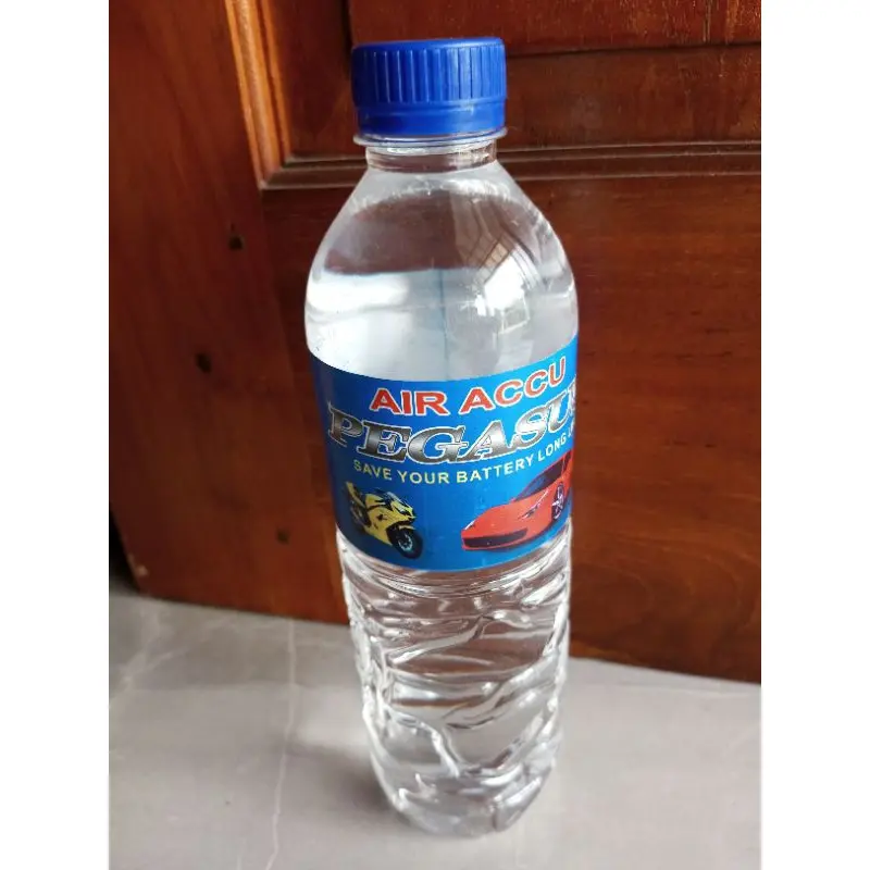 AIR ACCU ISI ULANG AIR AKI BIRU 600 ML