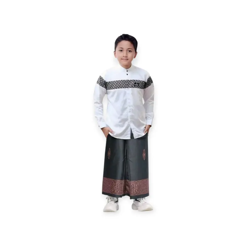 Paket Lengkap SARKO sarung koko anak Usia 5-13 tahun Size M L XL Banyak variasi Warna Motif 1