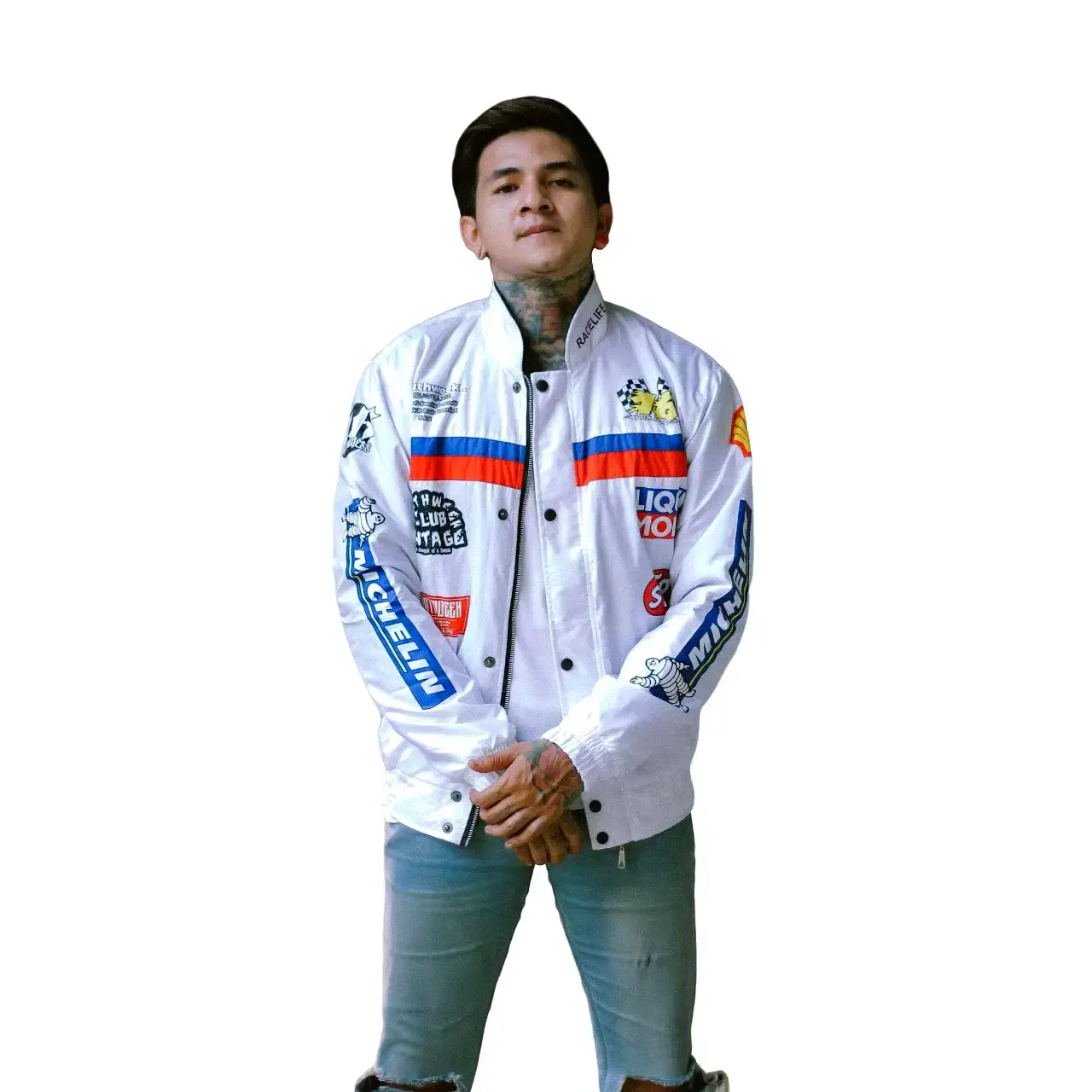 Kqa Jaket Nascar Royal Race Original / Jaket Nascar Vintage / Jaket Motor Pria