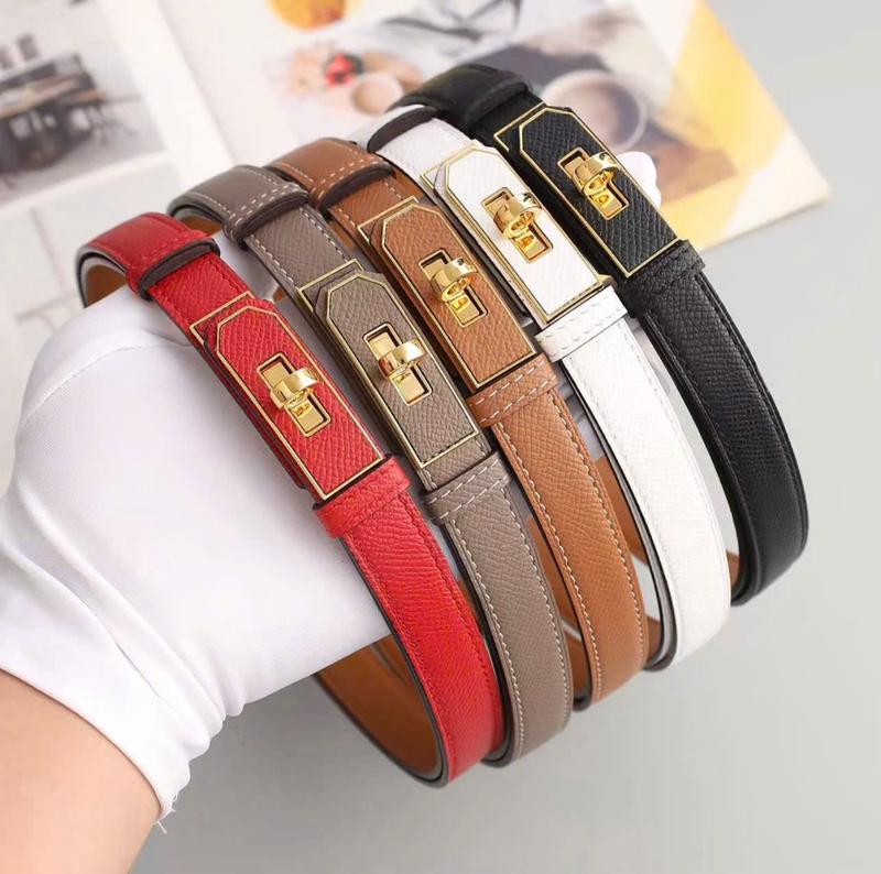 Bản Nâng Cấp Thắt Lưng Đai Váy Da Bò Thiết Kế Thủ Công 1,8 cm Phụ Kiện Thời Trang Sang Chảnh Cho Nữ