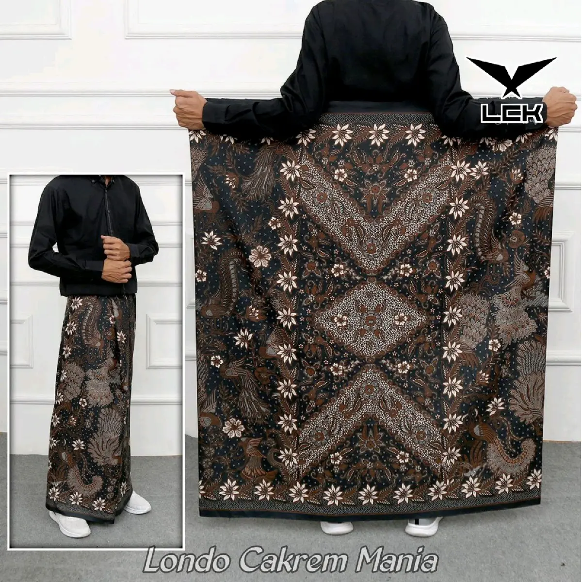 Sarung Batik Dewasa Merak Bahan Katun Signature
