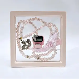 Set tasbih cincin hias 2 & tasbih Mutiara 99 lafaz Allah Tasbih souvenir /kado /hampers digital