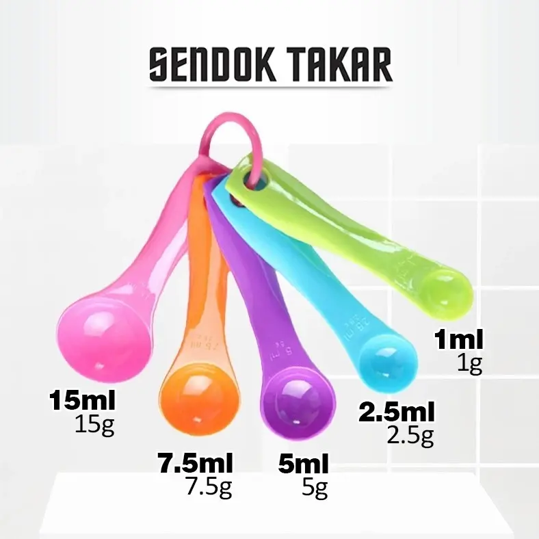 NUTRIPEDIA SENDOK TAKAR COCOK UNTUK SARI LEMON