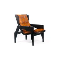 Gambar Lounge Chair / Kursi Malas - DJALOU - Black - Gloss Finish - Hijau dari kaisugih Kab. Bandung 2 Tokopedia