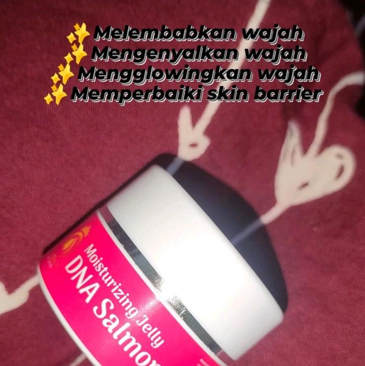 Moisturizer jelly DNA SALMON NRA BEAUTY KEMASAN TERBARU 4