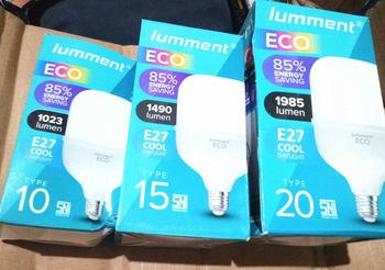 Product Review of Lumment Eco Lampu Bohlam LED Capsule 5W 10W 15W 20W 30W 40W 50W Cahaya Putih from R**r 0