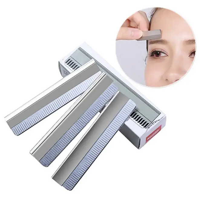 Pisau Cukur Alis (Feather cut)|[1PACK-10PCS] Cukur Alis Besi | Pisau Alis Cukur profesional