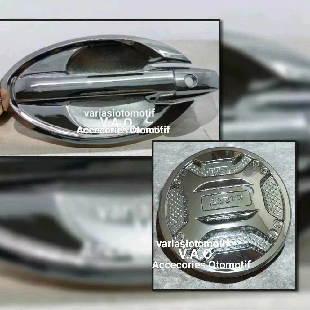 Cover Handle Outer dan Tank Cover All New Brio Chrome Elegant