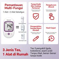 Gambar Strip Asam Urat Sinocare M101 3in1 25 Strip Original Tanpa Coding Hasil 10 Detik dari Toko Alkes Diabetes Kota Tangerang 5 Tokopedia