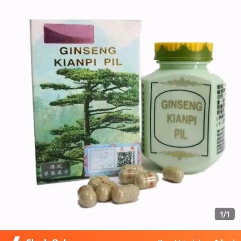 Ginseng kianpi pil hijau original bebas gmo 0