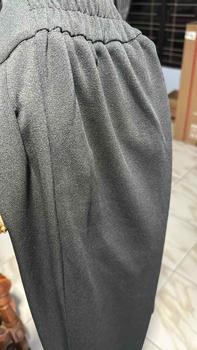 Product Review of Cozie Knit Loose Pants-Celana Highwaist Panjang Kulot Rib Premium Celana Panjang Korean Style Anti Kusut Karet Melar from P**s 0