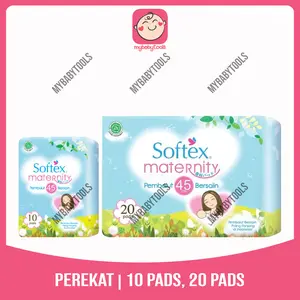 SOFTEX MATERNITY PEMBALUT 45CM 20S 10S BERSALIN HAMIL NIFAS WANITA