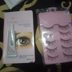 3D Fairy Manga Lashes 5 Pasang | Bulu Mata Palsu Ringan Natural Volume