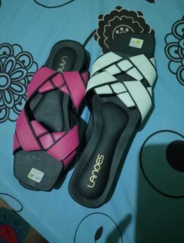 Product Review of LANOES Sandal Wanita Korean Style Elegan Dan Mewah Sandal Wanita Ootd from N**a A**a 0