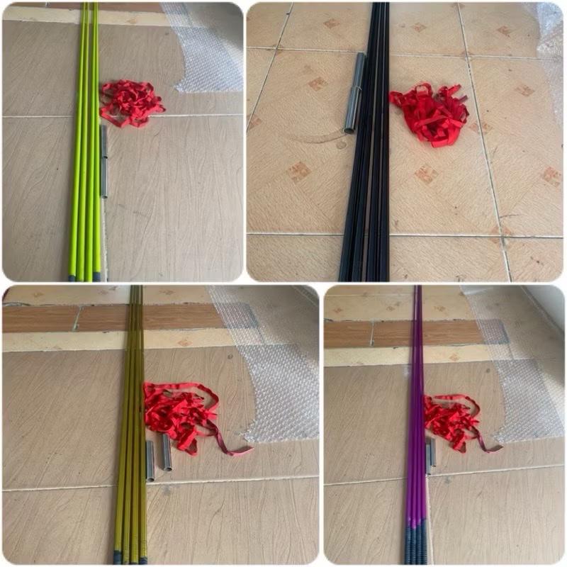 Xả kho 4 nan cacbon làm diều - 4 màu lựa chọn- tặng kèm 2 bát nối và dây quấn