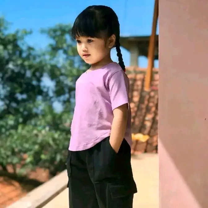 Celana Panjang Cargo Jogger Anak Perempuan & Laki-Laki Umur 2-9 Tahun Bahan Katun Twill Cinos Stretch Nyaman Dipakai Seharian Celana Fashion Bayi Unisex 1
