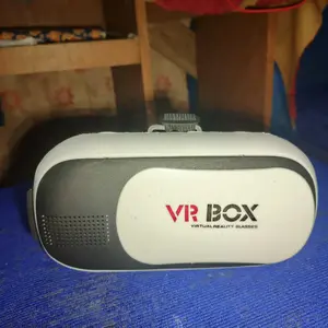 VR BOX Virtual Reality 3D Glass Headset Kacamata Video 360 Degree Universal Smartphone Android Semua Tipe HP Alat Nonton Portable Adjustable Lensa Jernih Nyaman Digunakan Generasi Terbaru Desain Ergonomis Kualitas Original VR Box 2