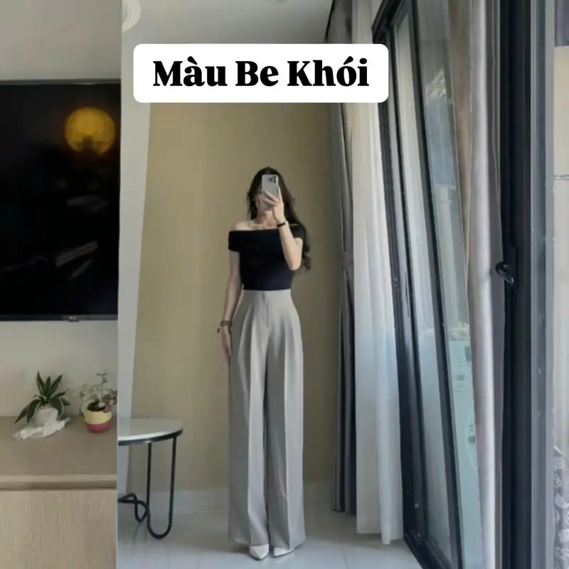 (CÓ PHIÊN BẢN CHO NẤM) QUẦN ỐNG SUÔNG CẠP LIỀN, KHOÁ SƯỜN CHẤT GOLD MỸ - MỀM MỊN, MÁT 2 PHÂN LOẠI CHIỀU DÀI 3