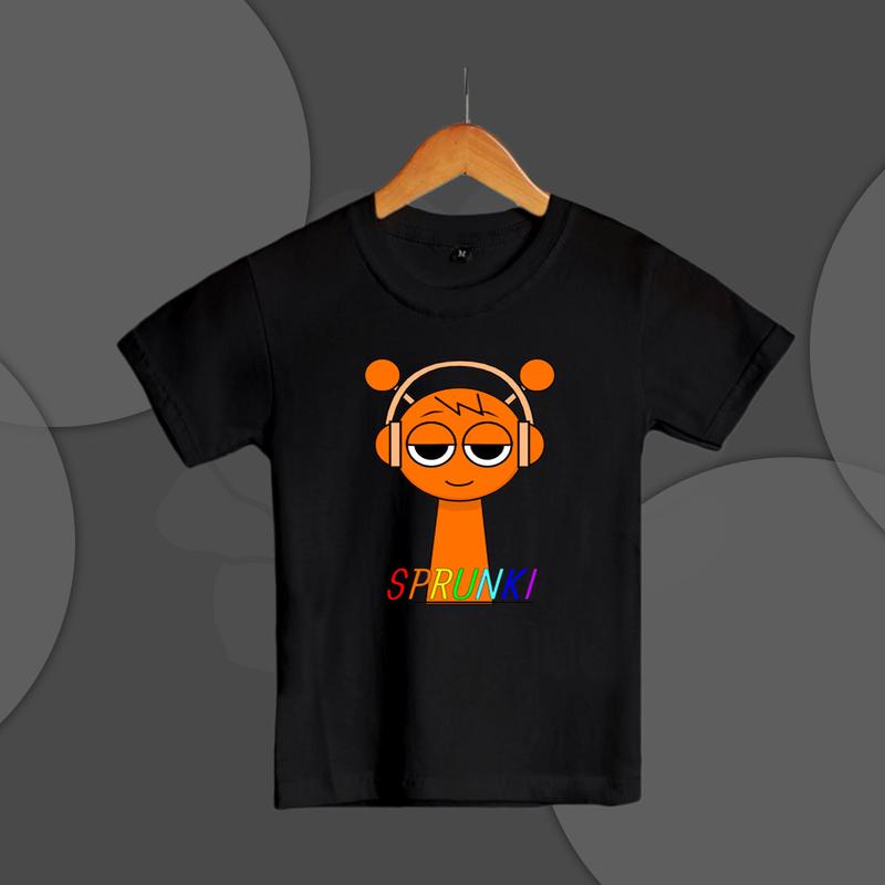 Baju Kaos Incredibox Sprunki Anak Laki Laki Usia 4-11 Tahun Fashion 5